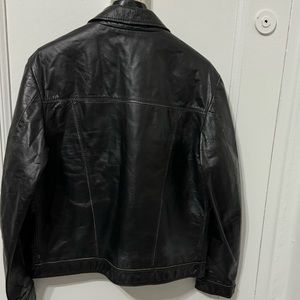 ITALY LEATHER JACKET MEN’S VINTAGE